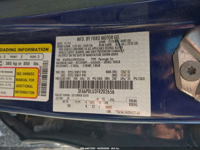 Ford Fusion Se