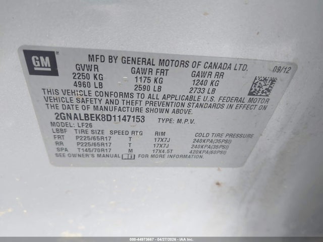 Chevrolet Equinox Ls