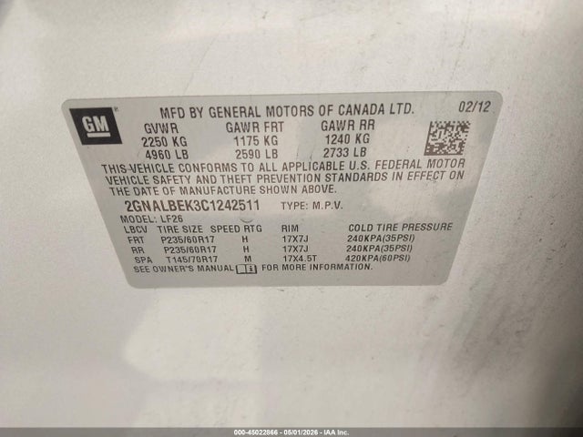 Chevrolet Equinox Ls