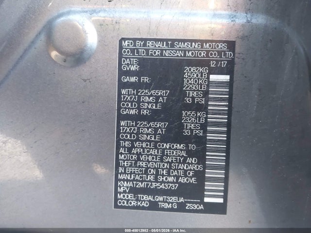 Nissan Rogue Sv