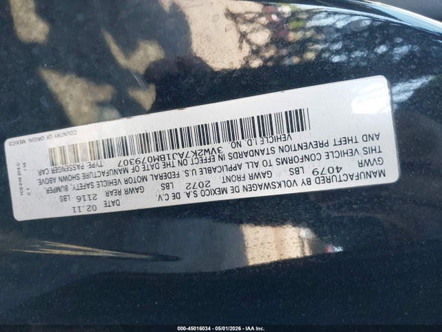Volkswagen Jetta 2.0l S