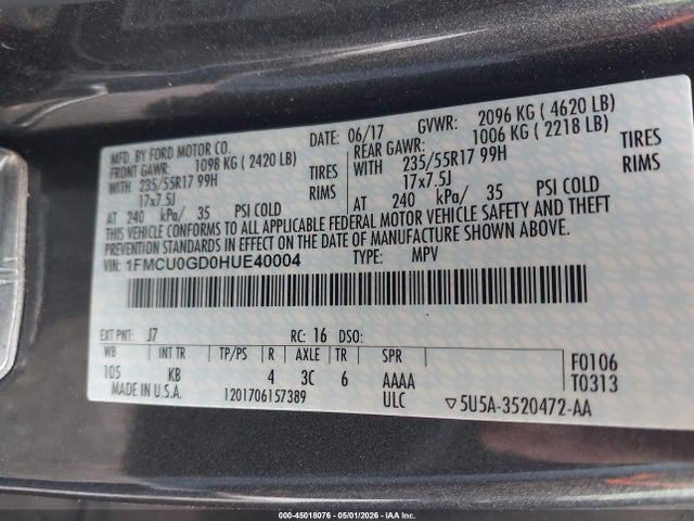 Ford Escape Se