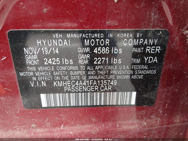Hyundai SONATA Limited