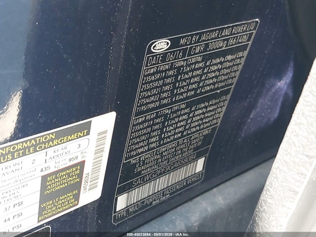 Land Rover Range Rover Sport 3.0l V6 Supercharged Se