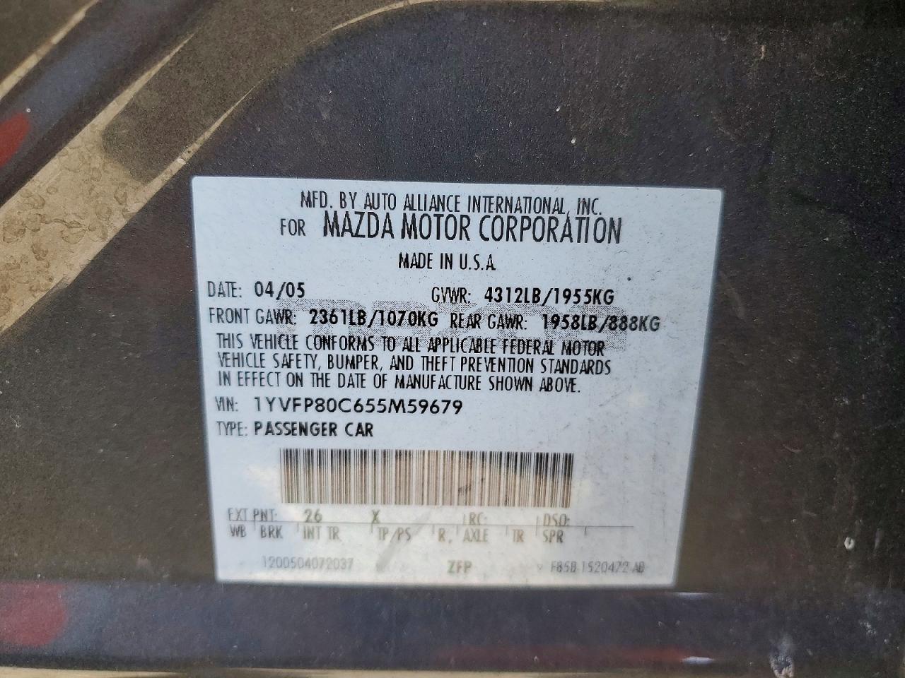 Mazda 6 I