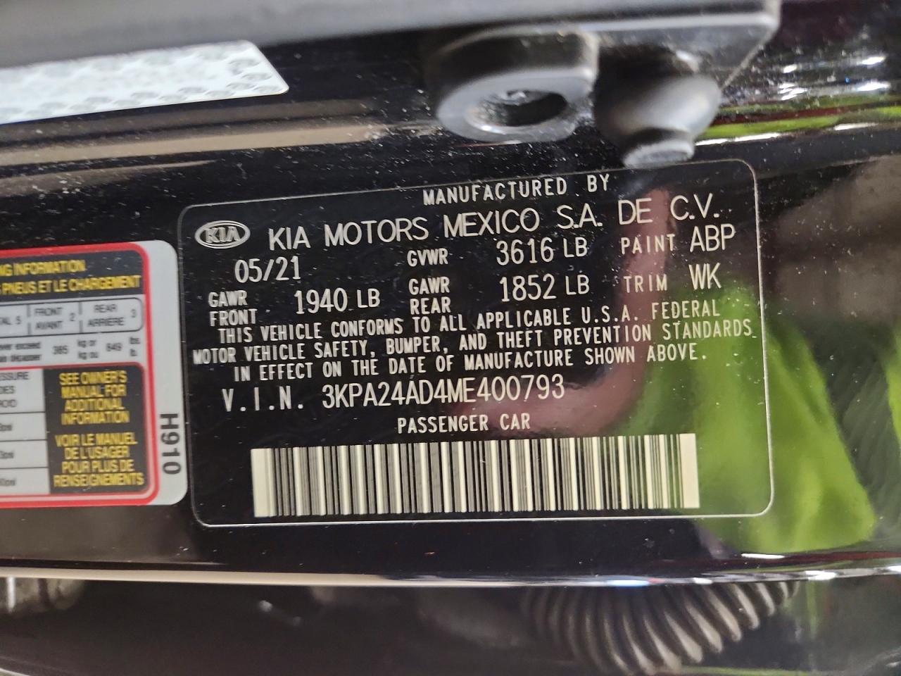 Kia Rio Lx