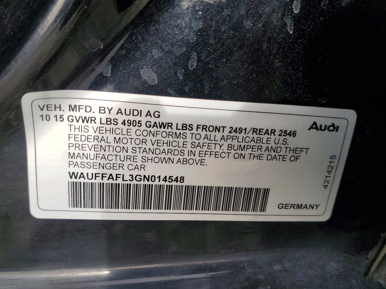 Audi A4 Premium Plus S-line