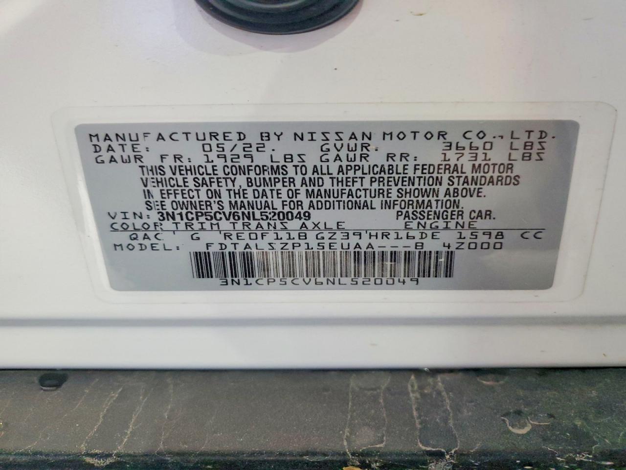 Nissan Kicks Sv