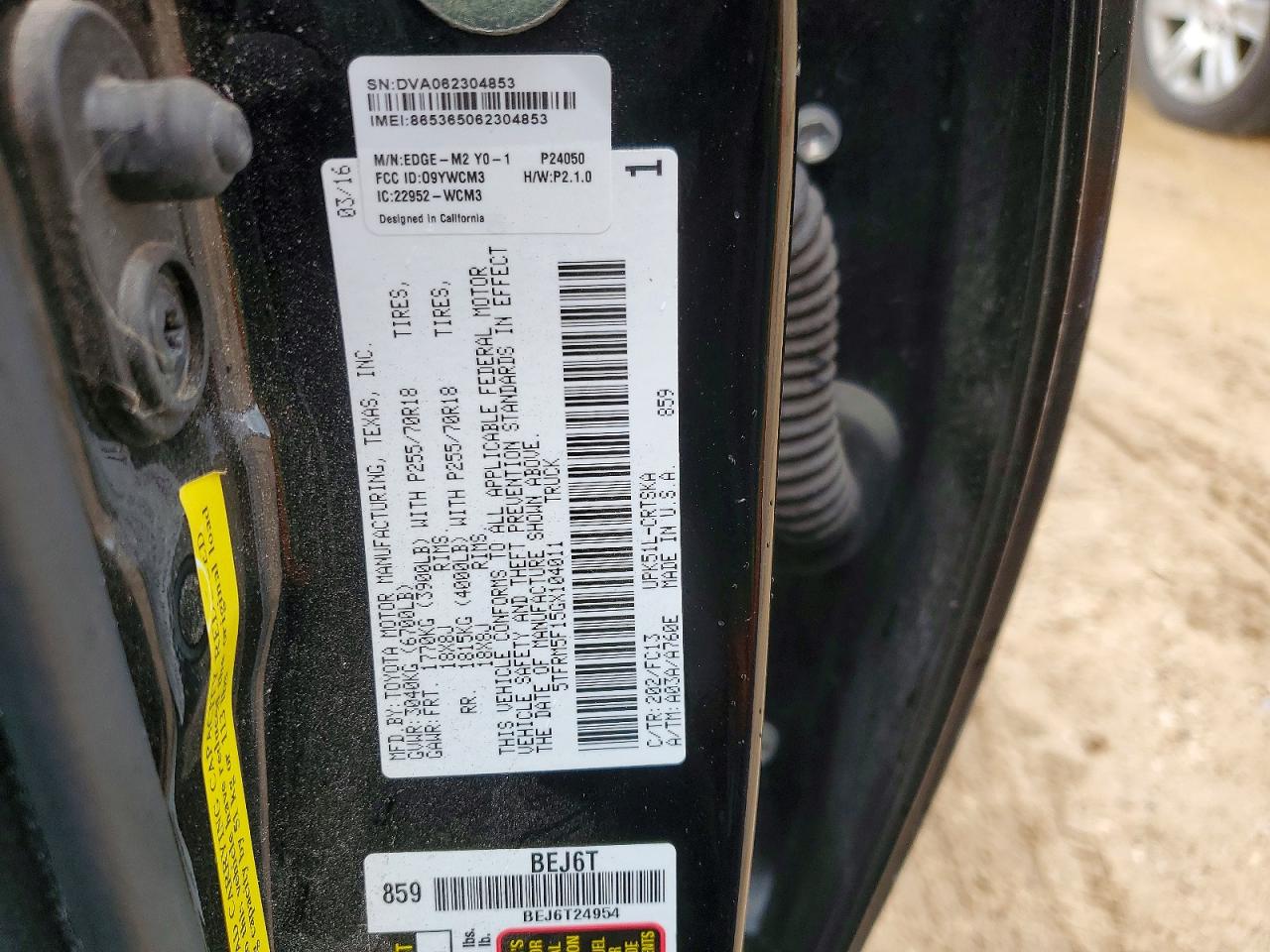 Toyota Tundra Sr5