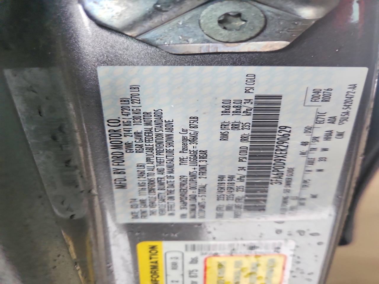 Ford Fusion Titanium