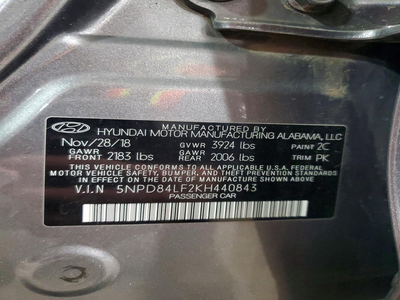 Hyundai ELANTRA Sel