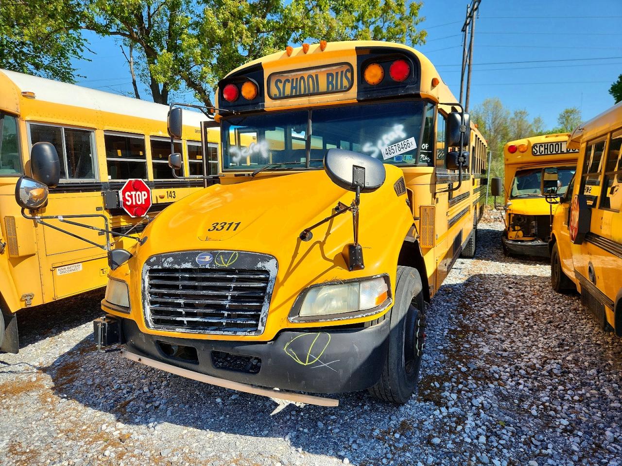 Blubird School Bus Transit Bus