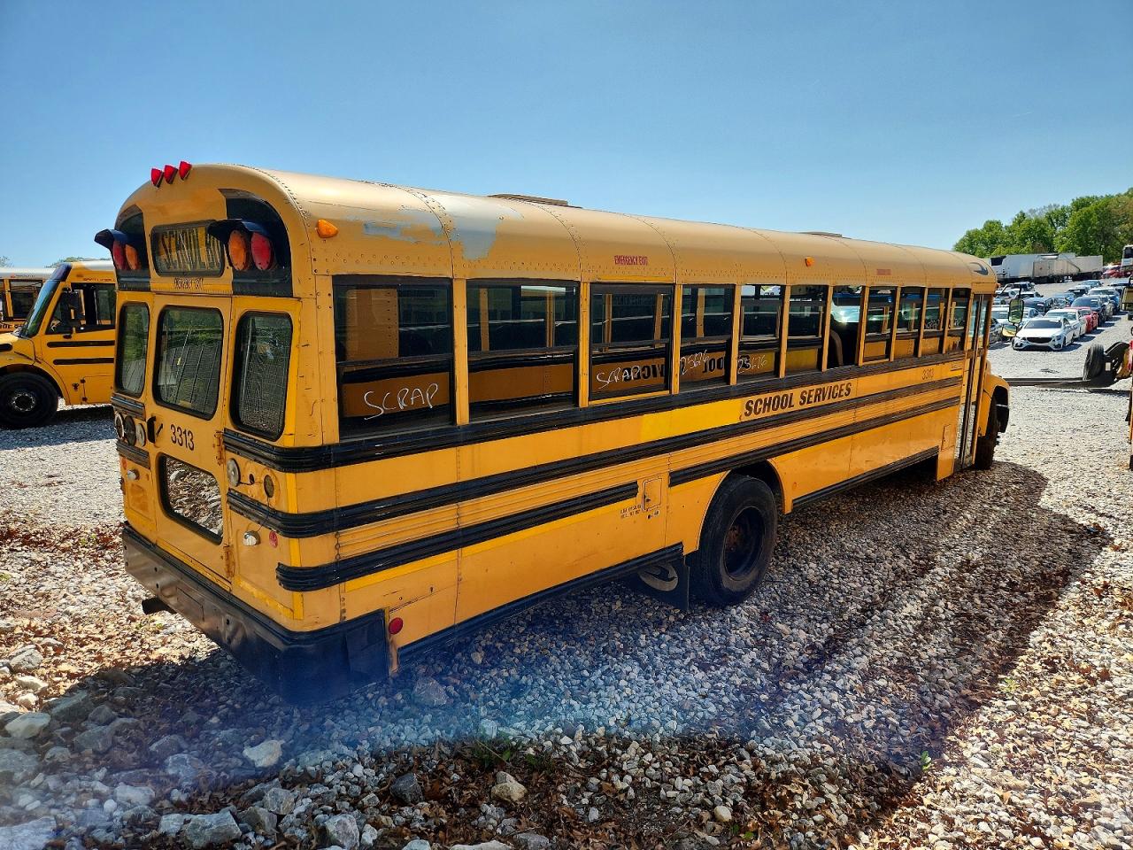 Blubird School Bus Transit Bus