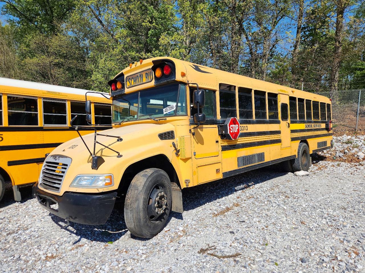 Blubird School Bus Transit Bus