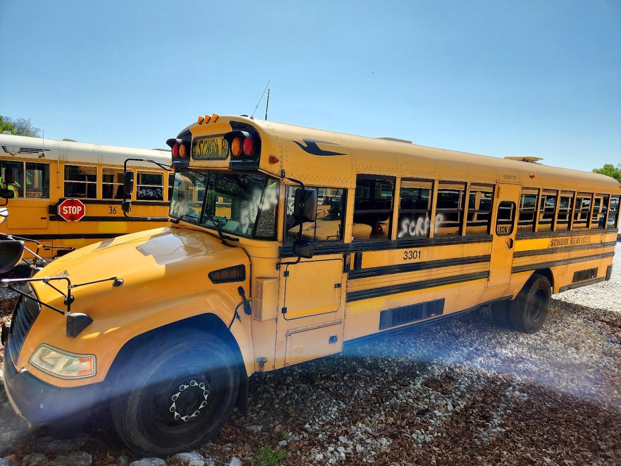 Blubird School Bus Transit Bus