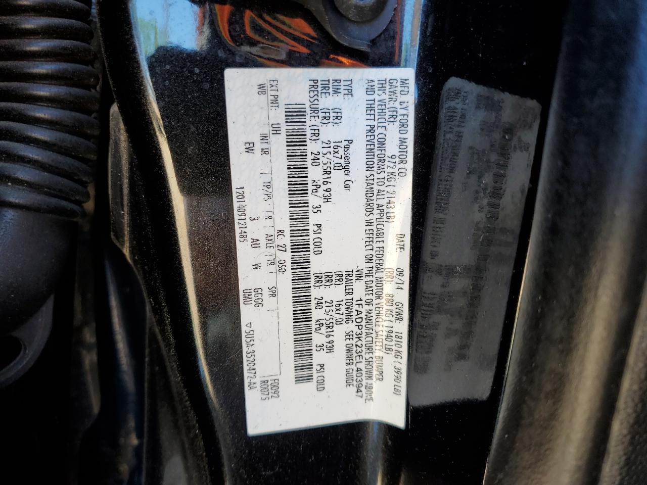 Ford Focus Se
