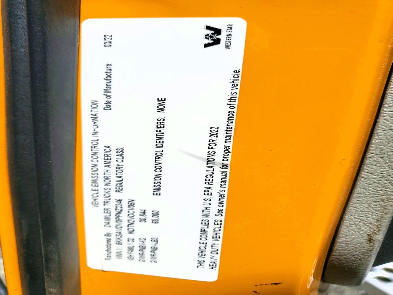 Western Star Auto Car 4700