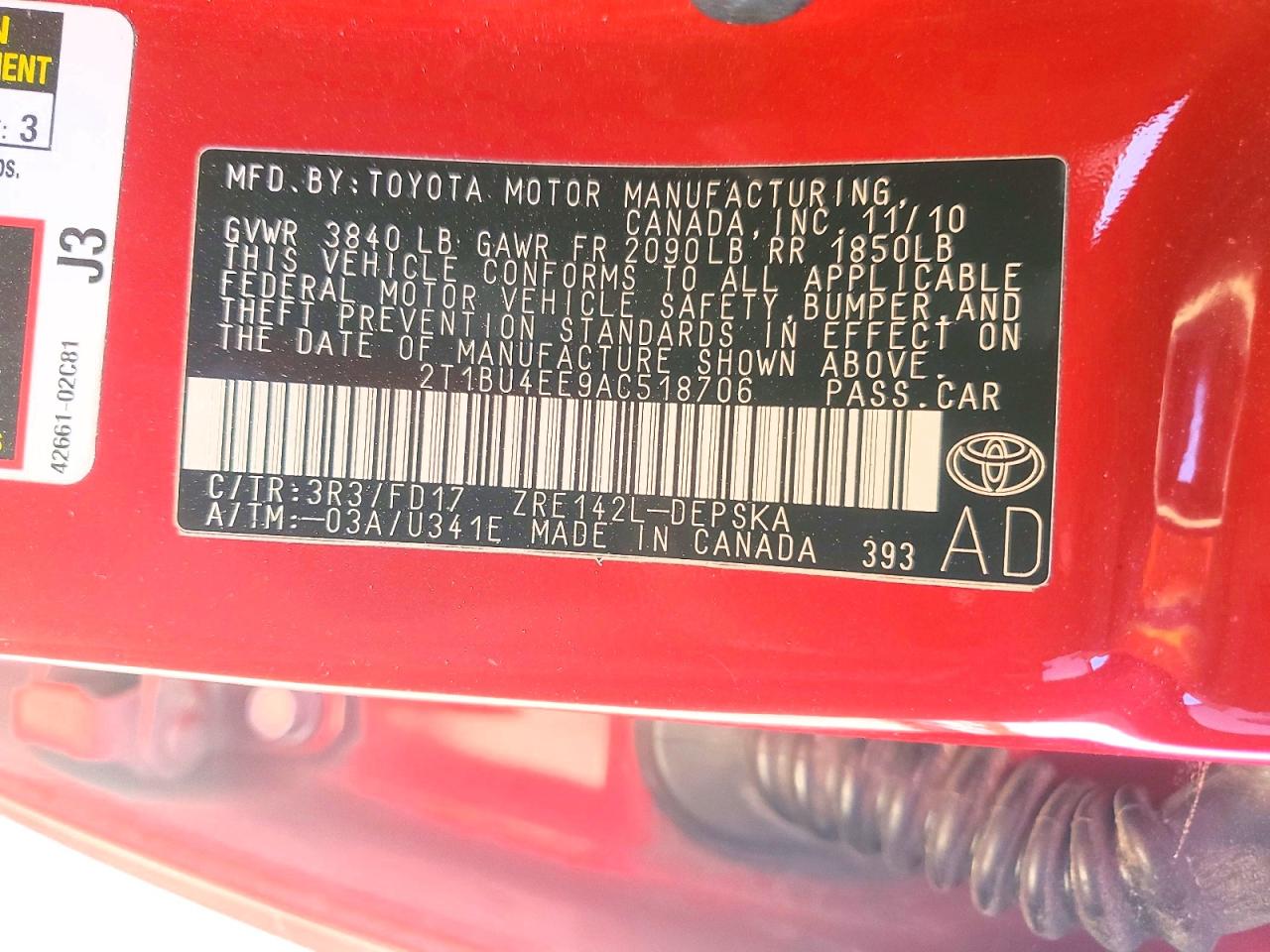Toyota Corolla S