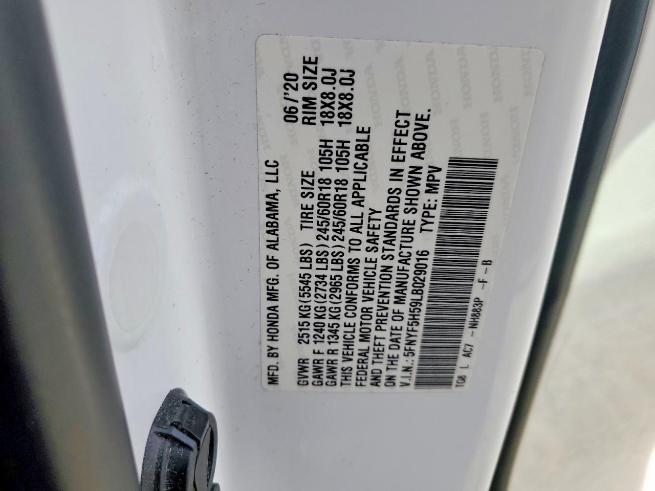 Honda Pilot Exl