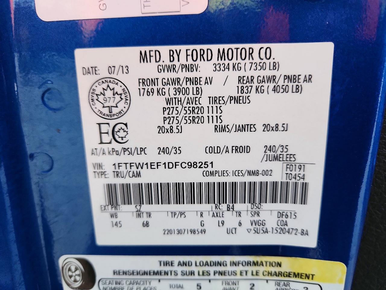 Ford F-150 Supercrew