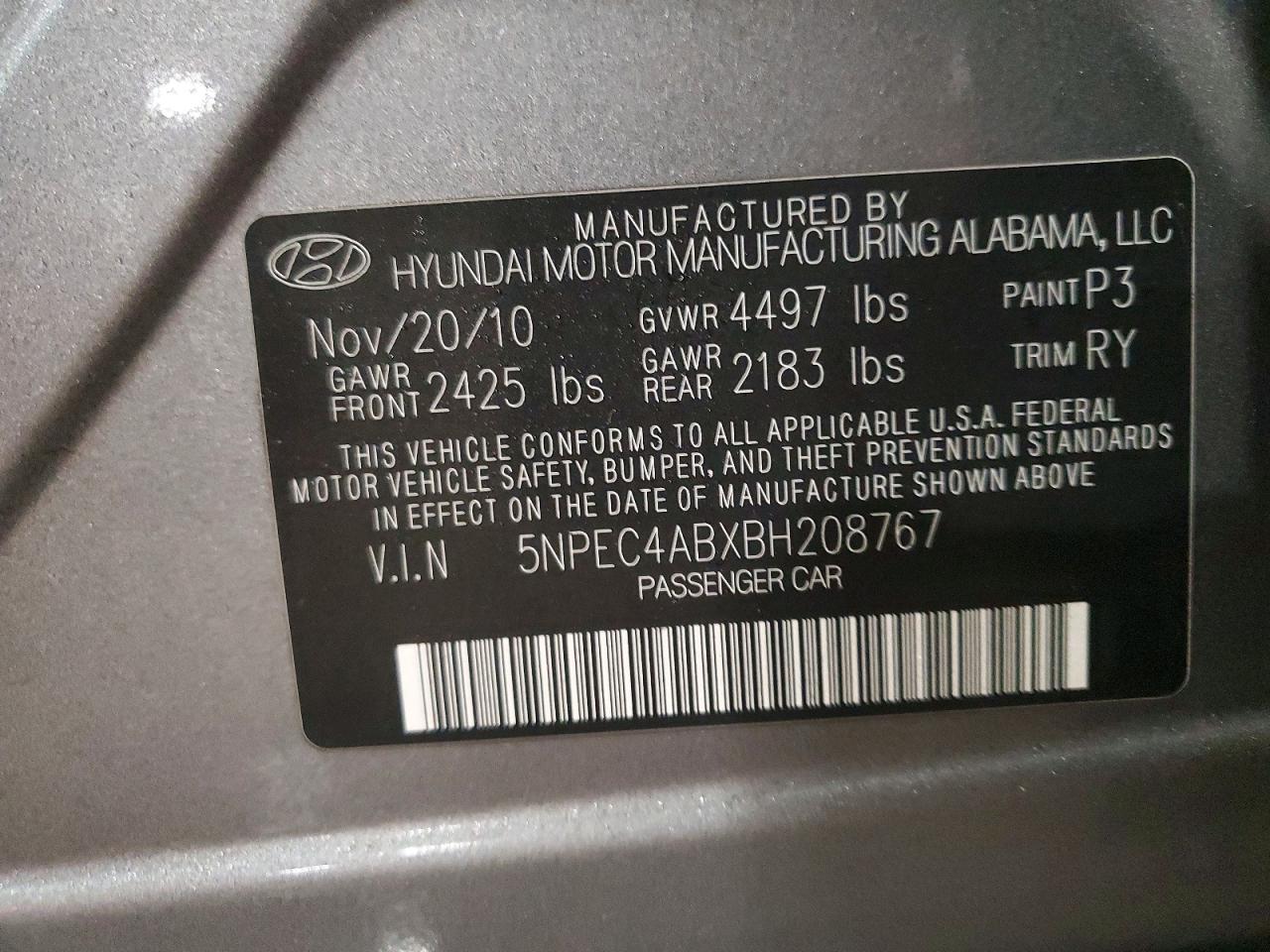 Hyundai SONATA Limited 2.0t