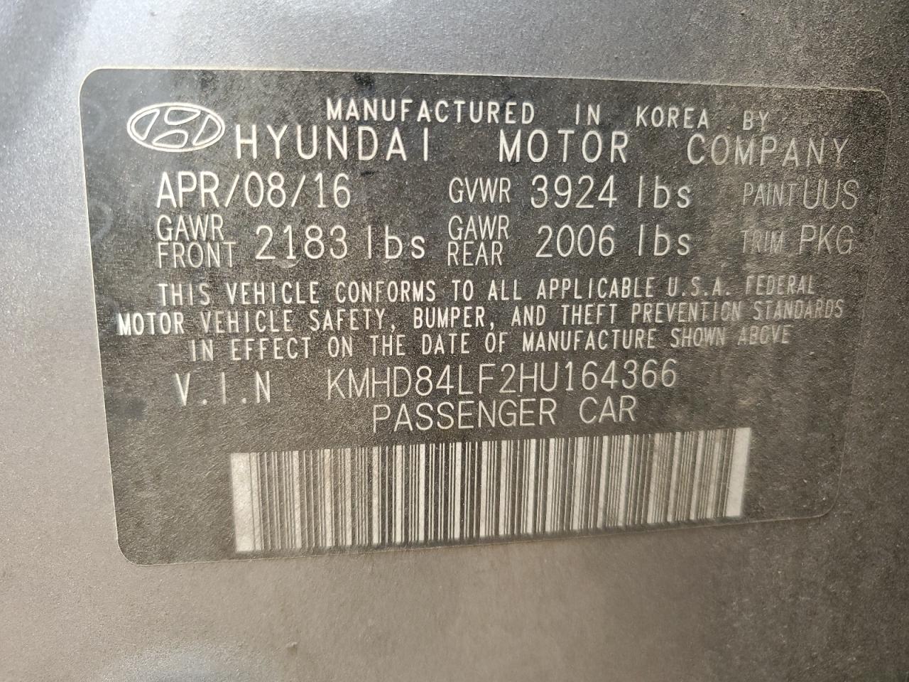 Hyundai ELANTRA Se