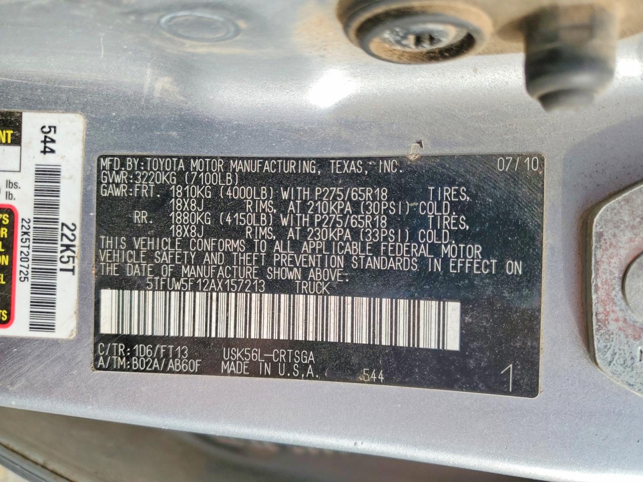 Toyota Tundra Grade