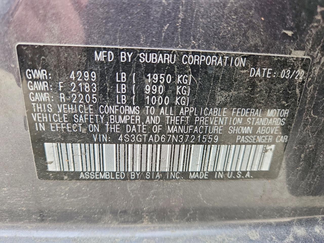 Subaru Impreza Premium