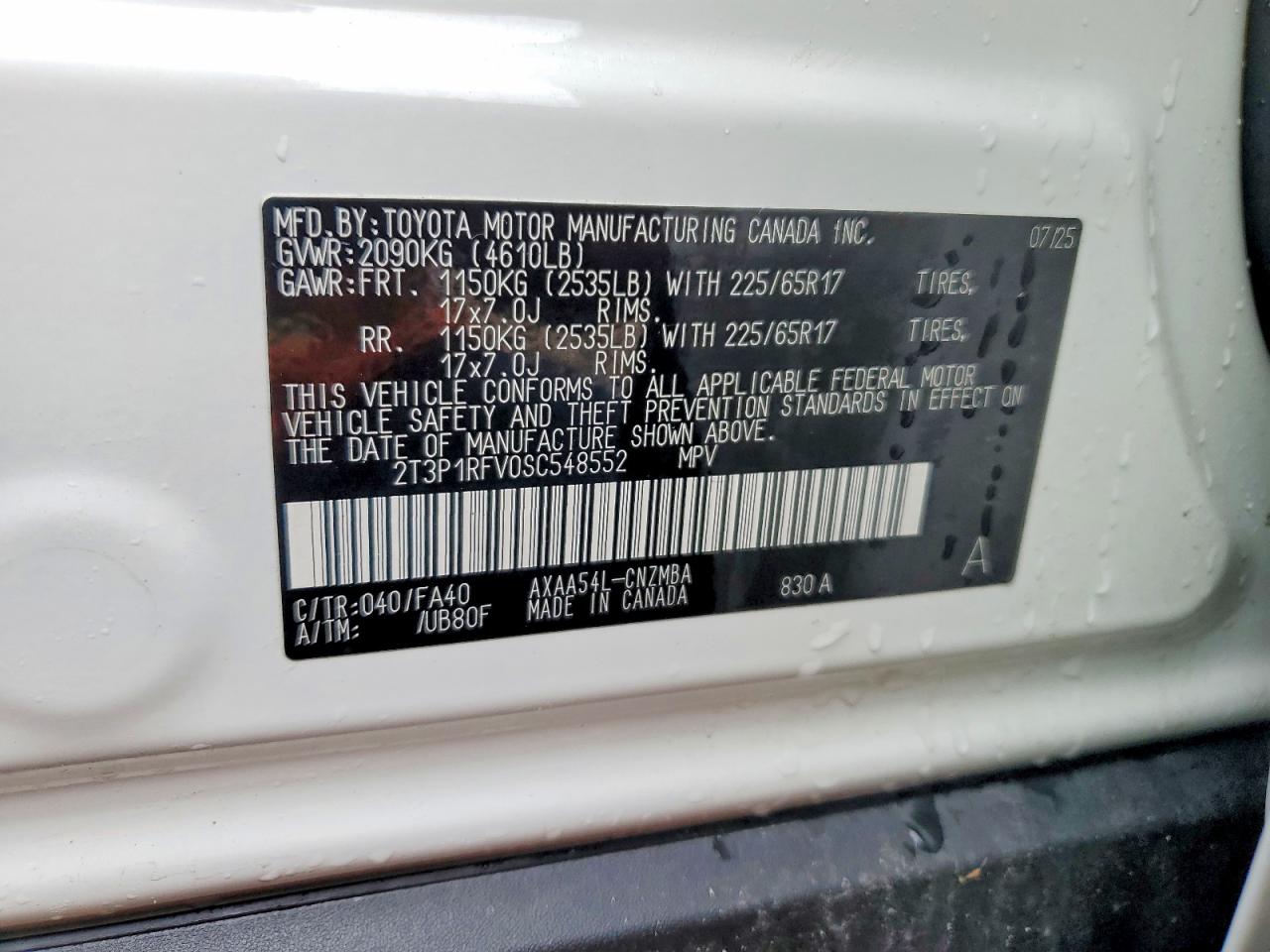 Toyota RAV4 Xle