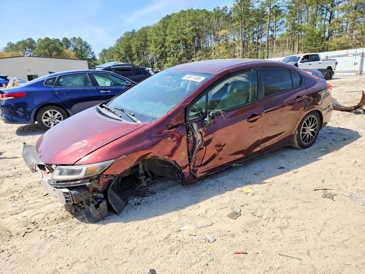 Salvage Honda Civic Image