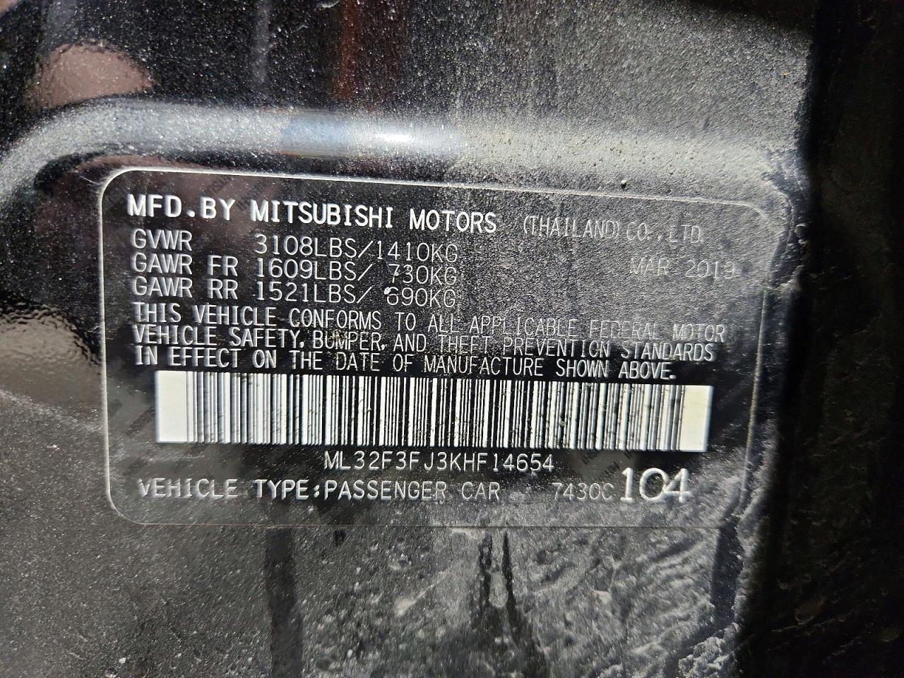 Mitsubishi Mirage G4 Es