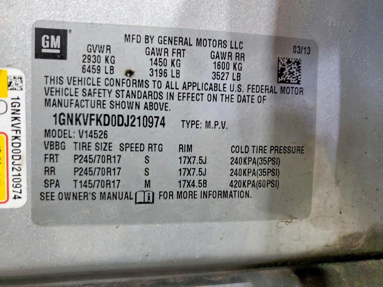 Chevrolet Traverse Ls