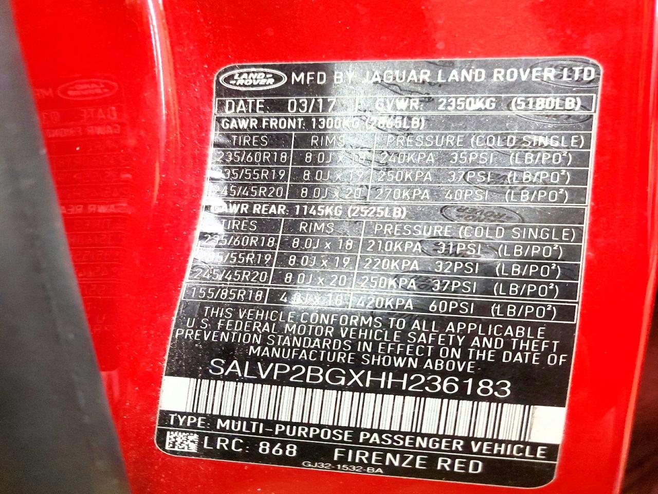 Land Rover Range Rover Se