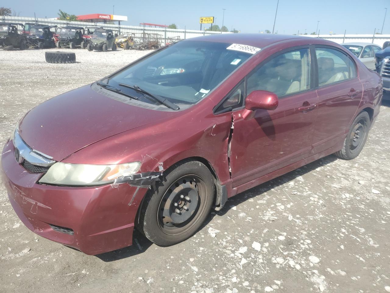 Salvage Honda Civic Image