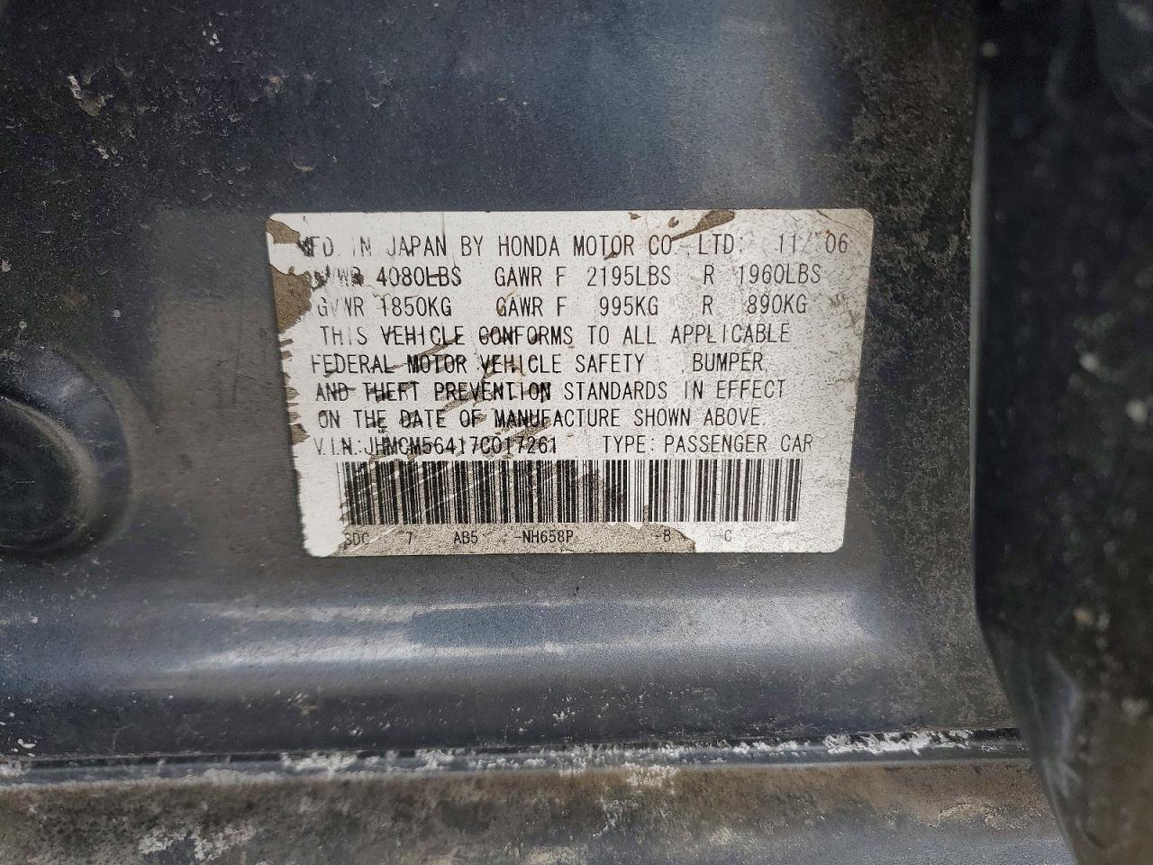Honda Accord Lx