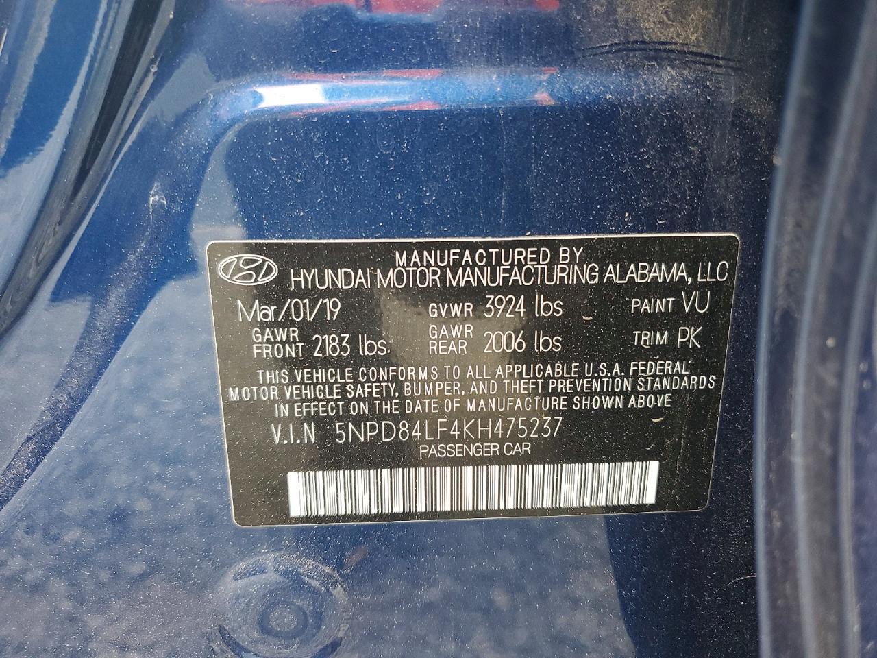 Hyundai ELANTRA Sel