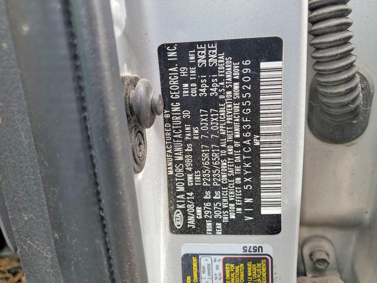 Kia Sorento Lx