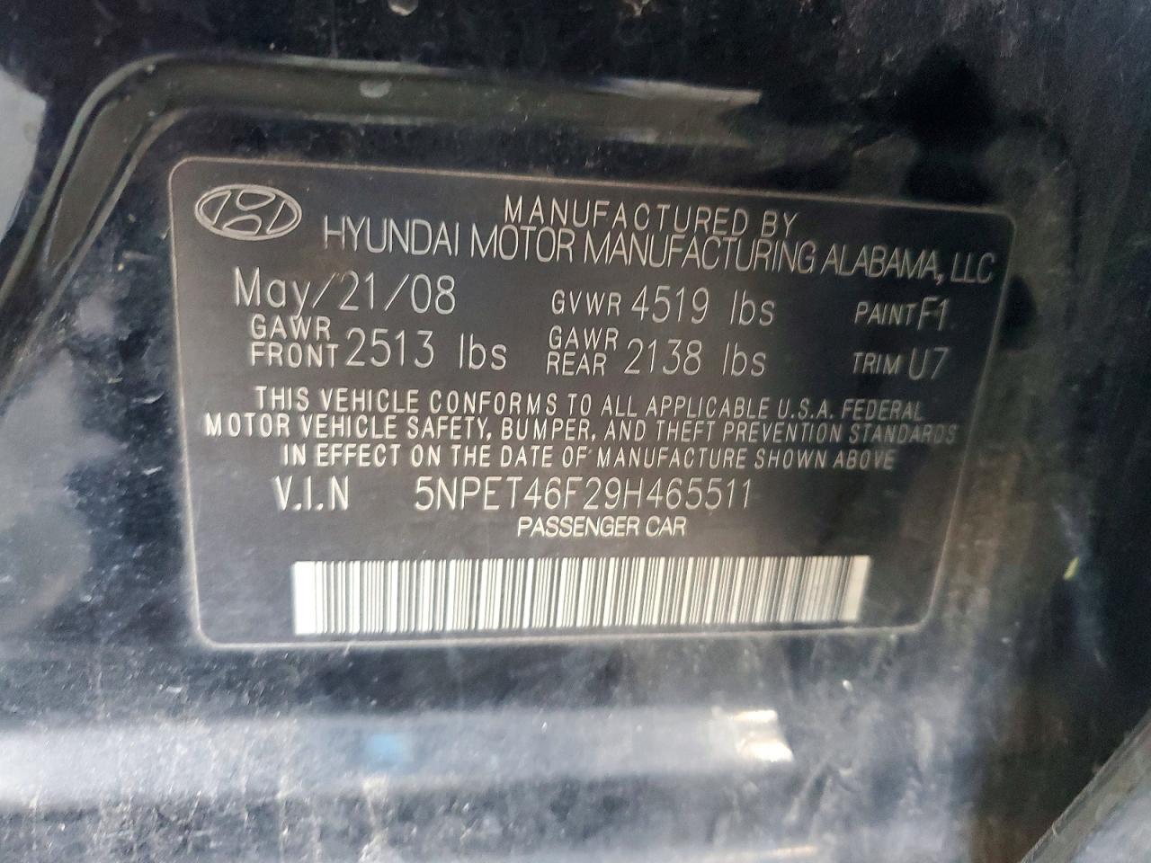 Hyundai SONATA Gls V6