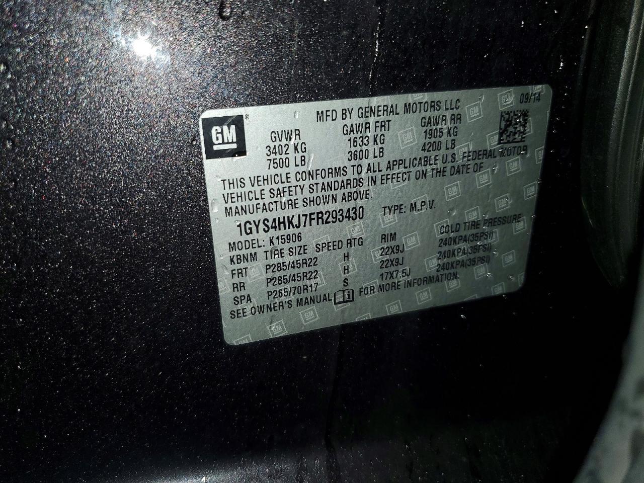 Cadillac Escalade Esv Luxury