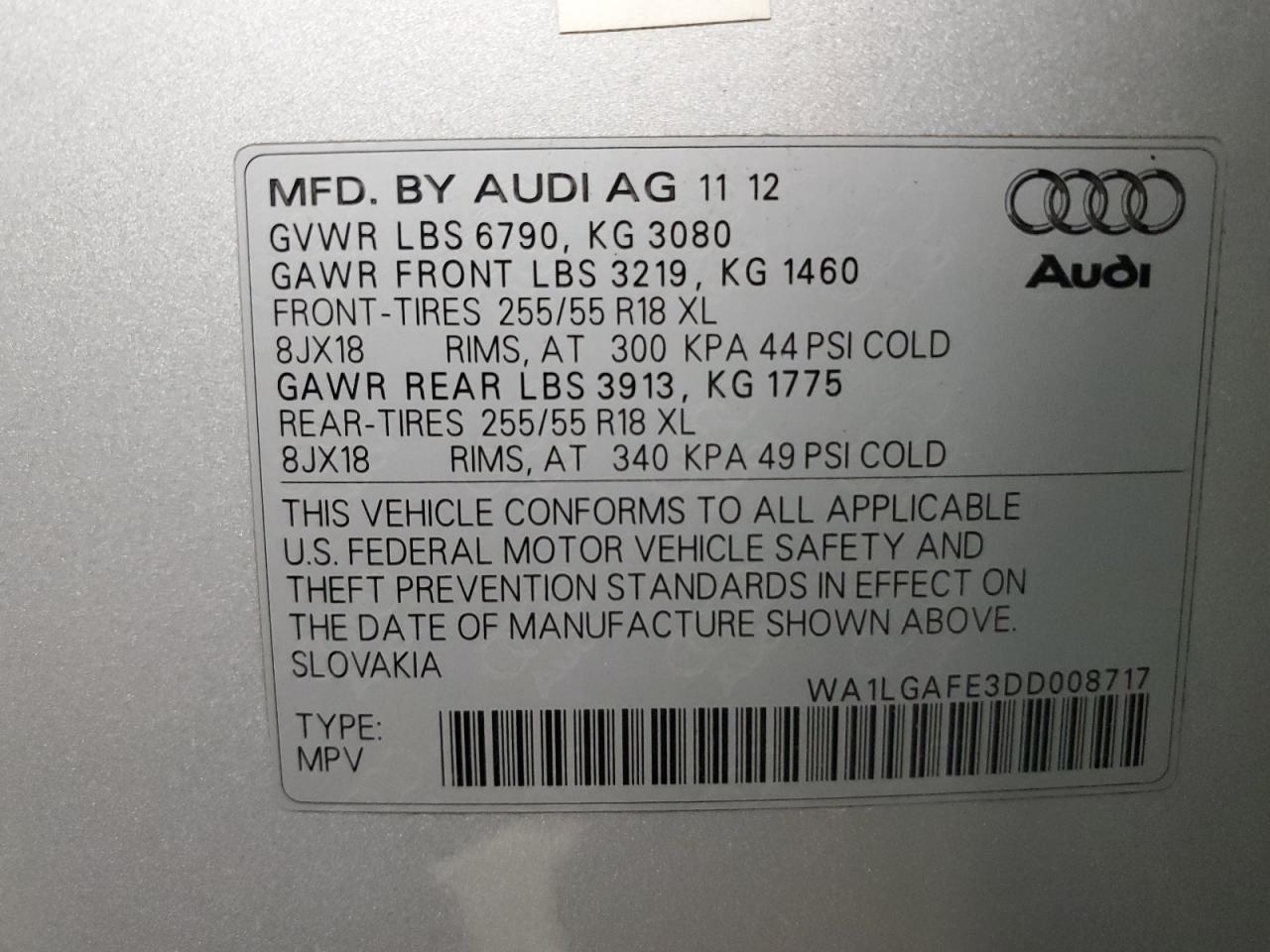 Audi Q7 Premium Plus