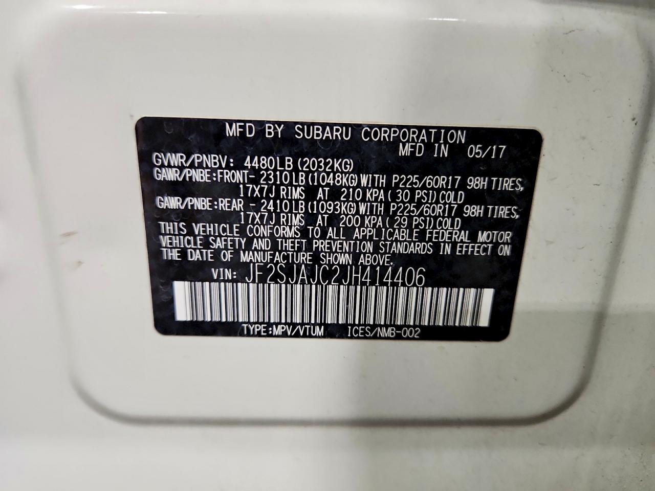 Subaru Forester 2.5i Limited
