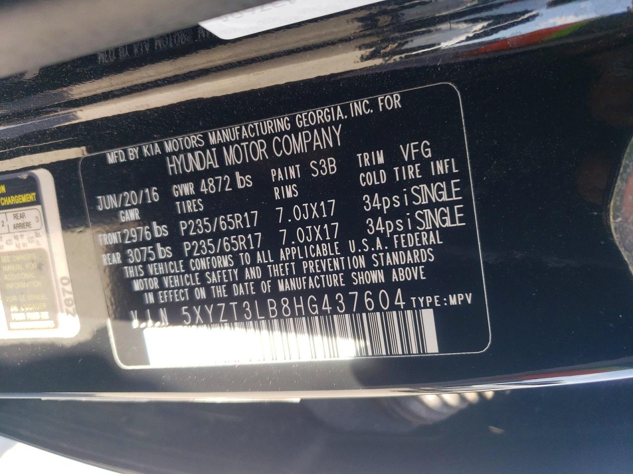 Hyundai SANTA FE 2.4l