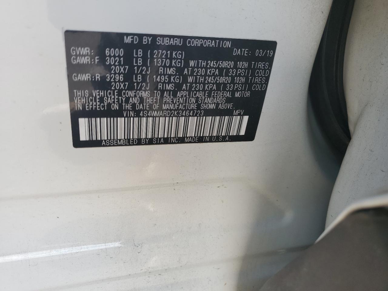 Subaru Ascent Touring