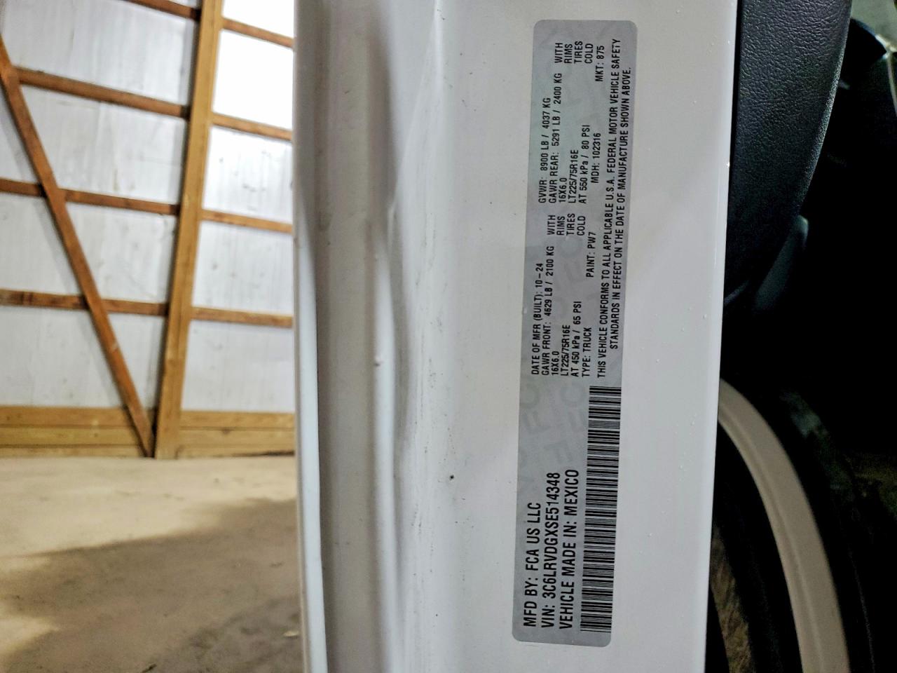 Ram Promaster 1500 High