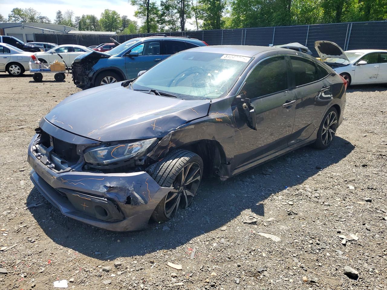 Salvage Honda Civic Image