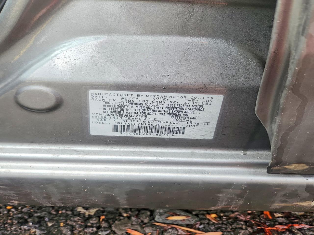 Nissan Versa Sv