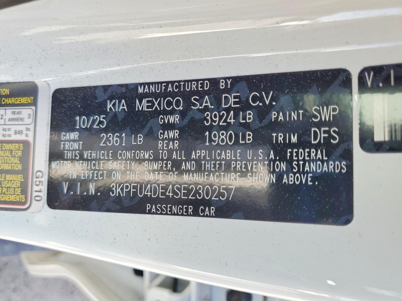 Kia K4 Ex