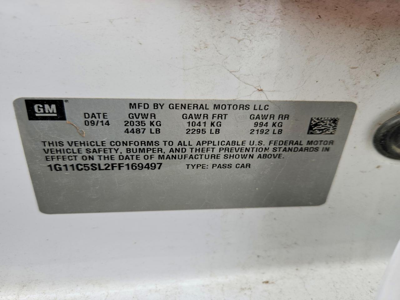 Chevrolet Malibu 1lt