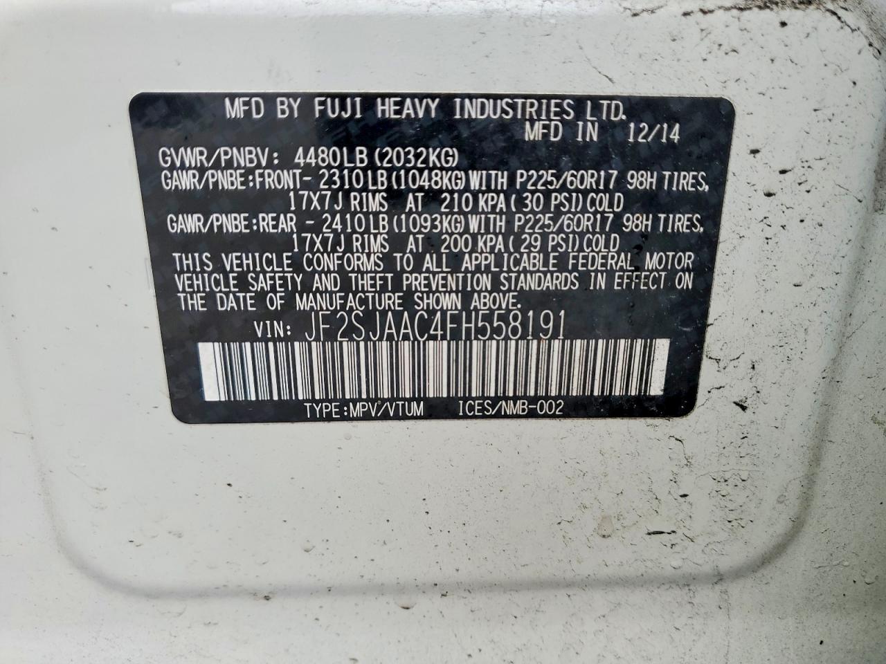 Subaru Forester 2.5i