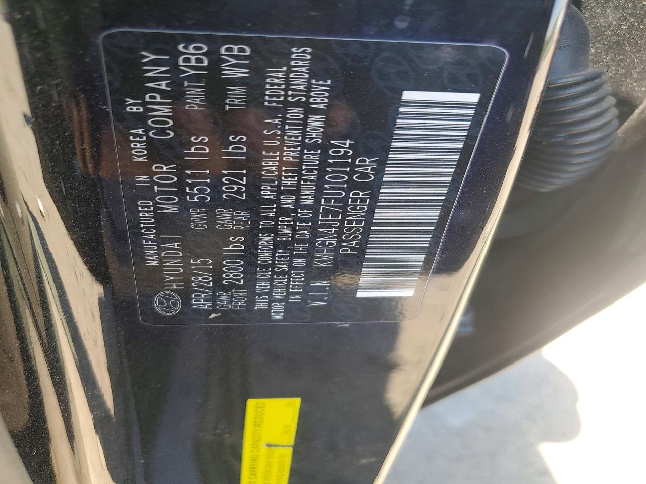 Hyundai Genesis 3.8l
